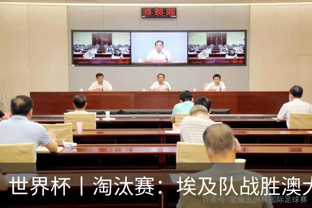 世界杯丨淘汰赛：埃及队战胜澳大利亚队